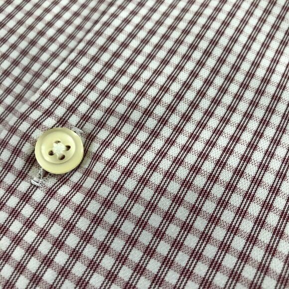 Pronto Uomo Buttondown Dress Shirt No Iron 15.5 34 - Picture 5 of 5